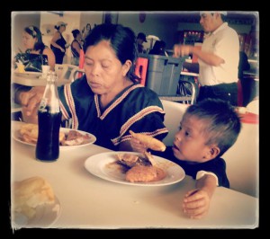 moises grandma eating